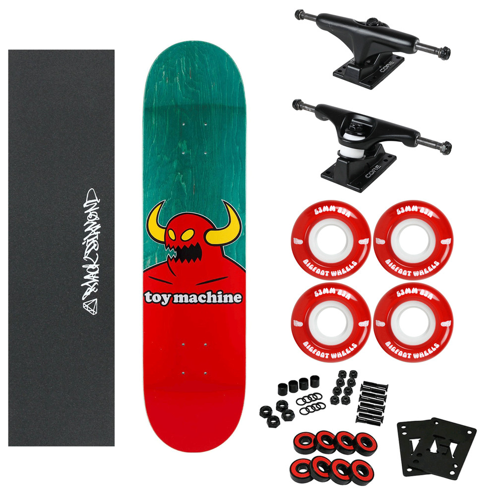 Toy Machine Skateboard Complete Monster Assorted 8.0″ with 83A Soft Wheels