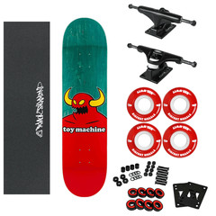 Toy Machine Skateboard Complete Monster Assorted 8.0″ with 83A Soft Wheels