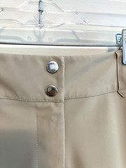 28) FR FREE RIDE RIDING Equestrian Breeches Beige Khaki EXC! Pants
