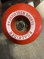 Vintage Roller Skates White Sure Grip Super X7 Size 10 Not Riedell? Pacer?