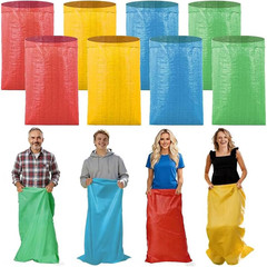 Potato Sack Race Bags for Adults, 51X25 Plastic Bags, Large Size Game Race Bag