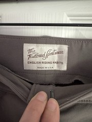 2 Pairs Of The Tailored Sportsman Trophy Hunter Breeches. Size 26. Made In USA