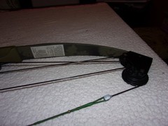 Bear Whitetail Hunter Green Camo Compound Bow