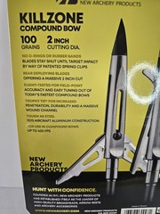 NAP Killzone Mechanical Broadhead 2 Blades 100 Grains 2” Cutting Diameter 3 Pack