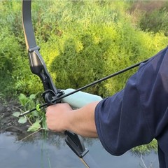 SOPOGER Archery Bowfishing Bow Kit – Powful 45lbs Bow Fishing Combos Kit with…