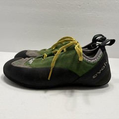 Womens Rock Climbing Shoe Evolv Nikita 10.5 Green/Gray High Frictio