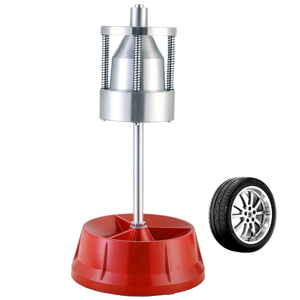 Portable Wheel Balancer with Heavy Duty Hubs | Tire Balancer Machine with Bub…