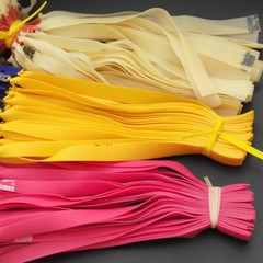 20 Flat Rubber Bands Slingshot Hunting Catapult Replacement Elastic Tapered Band