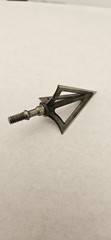 6 Pcs Hunting Broadheads 100 Grain 3 Fixed Blade Arrow Heads