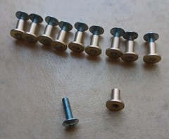 10 Vintage Sex nuts/ sex bolts.