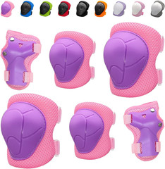 Knee Pads for Kids， Knee Pads and Elbow Pads Set Toddler 3-10 Years Protective G