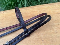 Dark Oil Leather Browband Western Horse Headstall ~ QUALITY