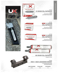Umarex High-Grade CO2 Cartridges for Pellet Guns, BB Guns and Airsoft Guns 50-PC