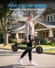 550W ADULT ELECTRIC SCOOTER 28 MILES FOLDING 20 MPH E-SCOOTER URBAN COMMUTER NEW