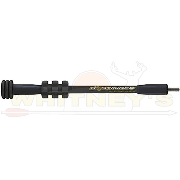 Bee Stinger MicroHex Hunting Stabilizer – 6″ – Black – MHX06MB
