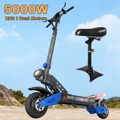 NFC 5000W Electric Scooter, 2*2500W Dual Motor 60V 25AH 89KM Max Range Escooter