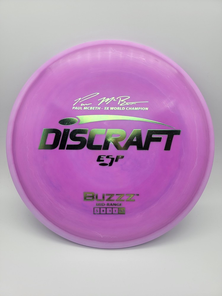 Discraft Paul McBeth 5x Esp Buzzz 177+