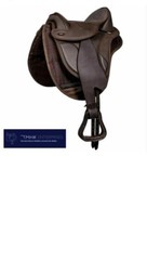NEW BAREFOOT ENGLISH TREELESS HORSE SADDLE TACK SIZE (16 TO 18) INCHES.