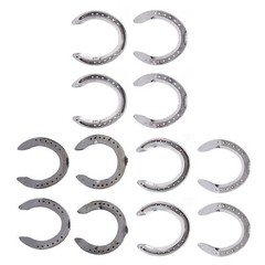 4pcs Horseshoes Aluminum Alloy Light Weight Horse Ridin MG