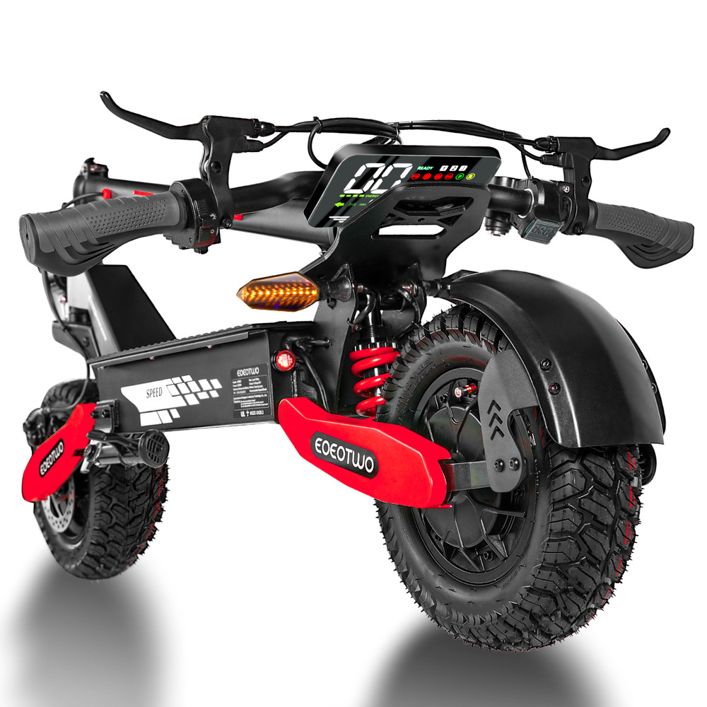 1200W Electric Scooter for Adult 48V23.4AH 40Miles 28MPH 11» Off-road E-Scooter