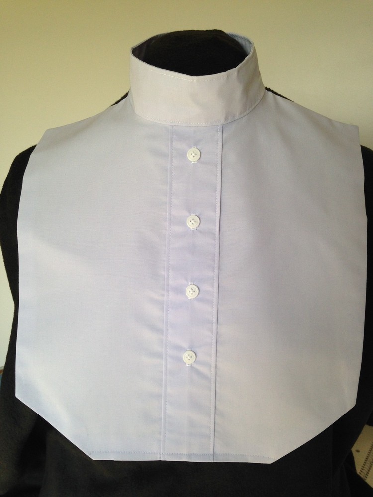 English Hunt Seat Ratcatcher Lavender Button Front Show Bib Dickie