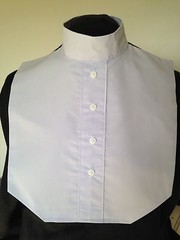 English Hunt Seat Ratcatcher Lavender Button Front Show Bib Dickie