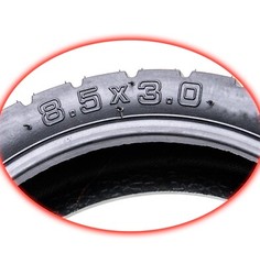 8.5×3 off-road Tire & Tube bent Valve fit Dualtron mini Electric Scooter
