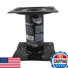 Attwood 90720 Black Powder Coated 7 Seat Pedestal