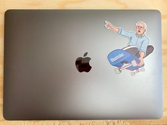 Bernie Sanders Skate Sticker Skateboard Decal 4 inch