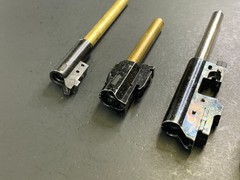 LOT OF FIVE (5) UNKNOWN BRAND GBB GAS BLOWBACK AIRSOFT PISTOL BARRELS