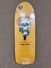 Powell-Peralta 2018 Mike McGill Skull and Snake Reissue Skateboard Deck – Yellow