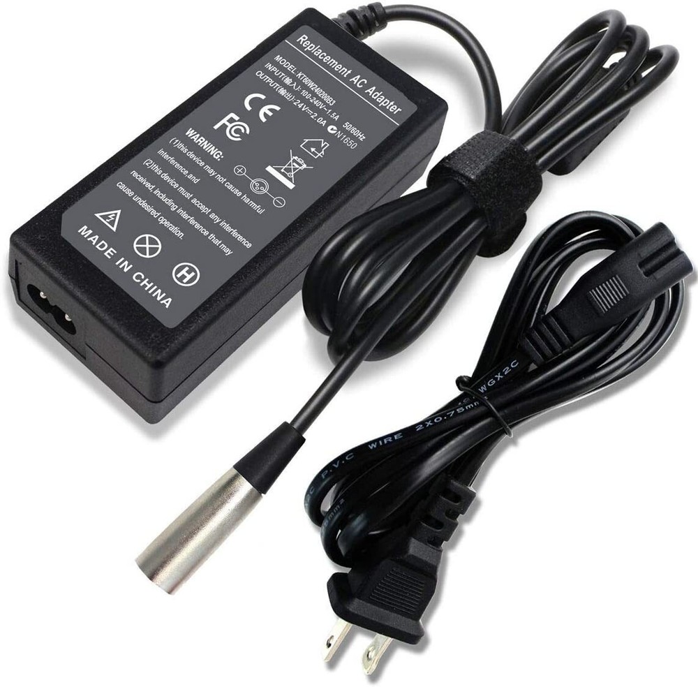 24V 2A Scooter Battery Charger for Go-Go Elite Traveller Plus HD US