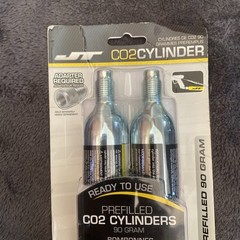 JT 90 Gram Twin Pack Prefilled CO2 CARTRIDGES FOR AIRGUN AIRSOFT. New!