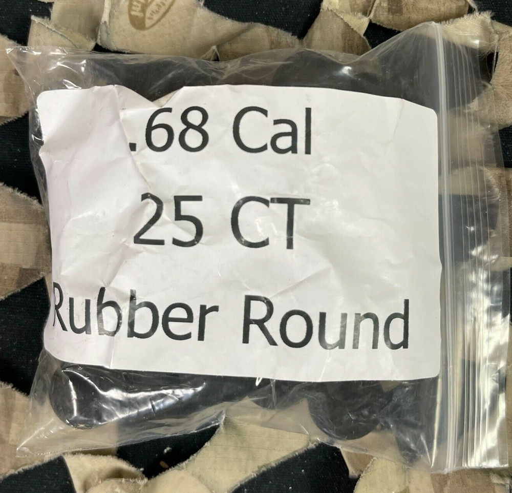 NEW T4E .68 Caliber Rubber Training Balls – 25 Rounds