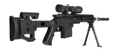 UKARMS CQB P1402 Spring Airsoft Tactical Sniper Rifle Gun Folding Stock +