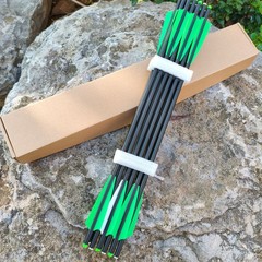 12pcs Crossbow Arrows 20″ Hunting Bolts &/OR Broadheads Lighted Nocks Archery