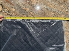 New Dover Saddlery Rider’s Quilted Cotton Square AP Saddle Pad Navy
