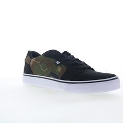 DC Anvil TX SE ADYS300036-OVC Mens Black Skate Inspired Sneakers Shoes