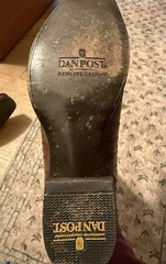 Dan Post Bayou Genuine Caiman Boots Men’s Size 12D DP3074