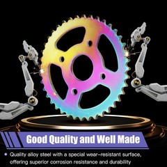 40 Tooth Sprocket 420 Chain 40mm Bore Replacement for Mini Bike Coleman CT200U B