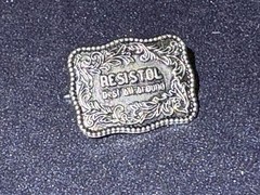 Small Resistol Hat pin – Sterling silver – Vintage – In Excellent Condition