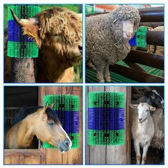 Extra Large Size Livestock Scratching Brush, Upgraded Horse/Goat/Co… Fast Ship