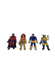 4 Pack – 3 Inch X Men Stickers Wolverine Magneto Cyclops Phoenix
