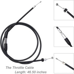 Thumb Throttle Cable Accelerator Handle Assembly for 50cc 70cc 90cc 110cc 125cc