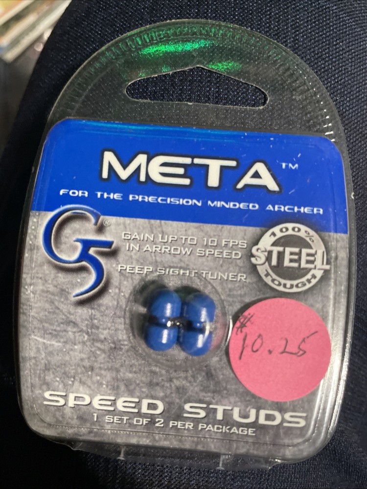 G5 Outdoors Meta Speed Studs, 2 pk, Blue