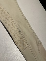 Barn & Beyond Breeches Women’s 24 Khaki Full Seat Riding Pants Polyester 26×26