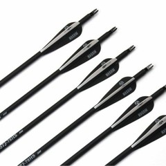 12/24Pcs 30″ Fiberglass Arrows Archery OD 7.8mm For Recurve/Compound bow Hunting