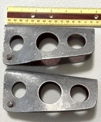 Chouinard Vintage Rock Climbing 2 1/2 inch Aluminum BONG Pitons