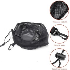 Lightweight Drawstring Backpack Small Hang Bags Portable Football Basketball Mes