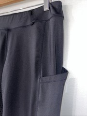 Turnhier Women’s Black Horse Riding Tights With Silicone Grip Size M